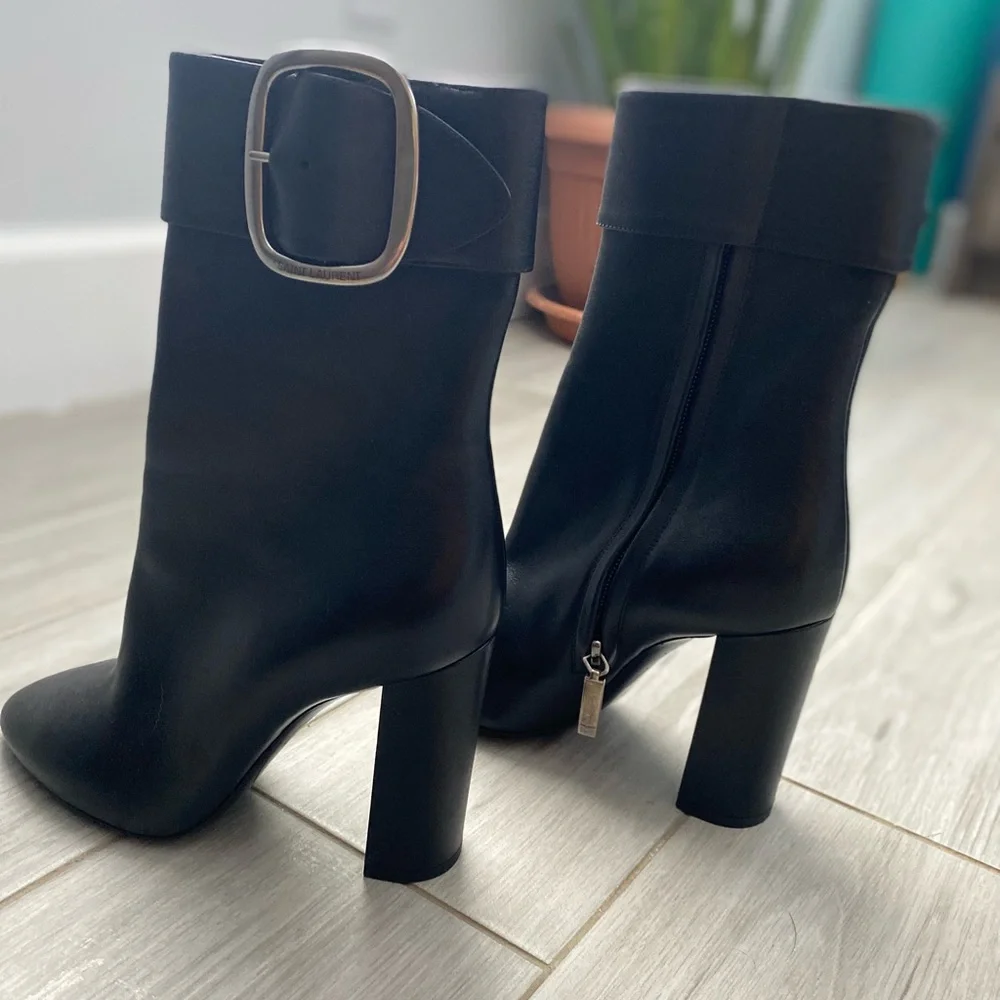 BRAND NEW Saint Laurent Leather Boots